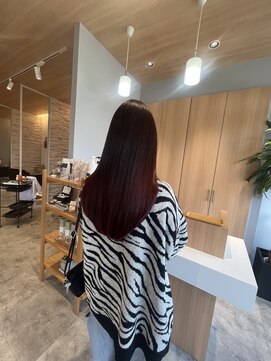 ベルラ(BeLuRA) 色落ち後も可愛いが前提の髪質改善カラー♪