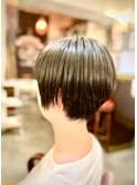 大人美人 丸みショート/くびれショート/ボブ/髪質改善/元町/