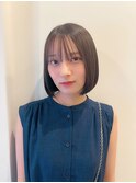 20代30代40代人気　タイトボブ