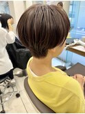 ひし形ショートボブ