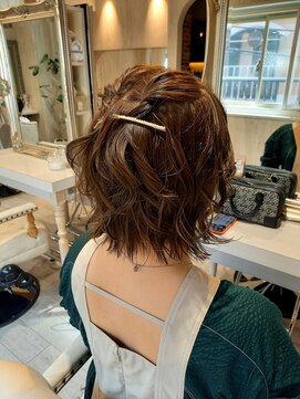 アマンヘアーサウス 吉祥寺南口店(Aman hair-s) ショートヘアアレンジ　2024S/S【Aman hair 吉祥寺s店】