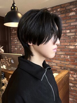 ボコカ(bococa) 【Vicky担当】メンズ　センターパート　毛流れ　韓国