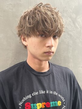 アリエッタ(aRietta) 【aRietta大森】お洒落ハイライト×簡単セット無造作パーマ