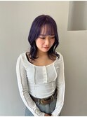 【色落ちまで綺麗に!ラベンダーカラー】