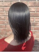 ロングボブスタイル
