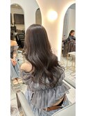 髪質改善＊アッシュブラウン＊外巻きゆるカール【Zina 札幌】