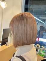 トト 船橋店(toto.)&nbsp;◇イメチェン美髪外ハネボブホワイトブロンドトレイヤー[船橋]