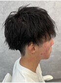 ニュアンスパーマ/スペインカール/スパイキーショート/MEN'S