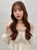 アッシュ 二子玉川店(Ash)&nbsp;くびれヘア/シースルー/デザインカラー/二子玉川