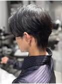 men's hair ☆ ニュアンスウルフ