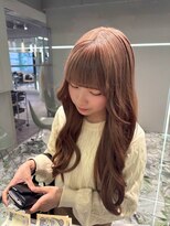 ジェム(GEM) 【暖音】マロンベージュで可愛いふんわりスタイル