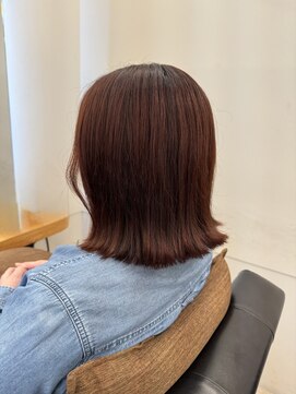 リュクスバトーバイトリコ 船橋南口店(Luxe BATEAU by tricot) キリッパなしボブ×ブロッサム