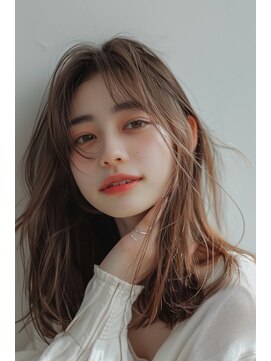 ラナ 新宿(lana) センターパート/似合わせ/レイヤーカット/【lana hair新宿】