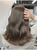 韓国ヘア　2wayバング  レイヤーカット くびれヘア  顔周り