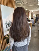 キュオンシア(CUEON. ciea)&nbsp;レイヤースタイル×柔らかブラウン