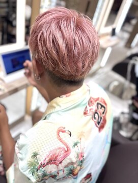 エアー 池袋(AIR) AIR池袋 小田 歩☆ピンクグレープフルーツカラー