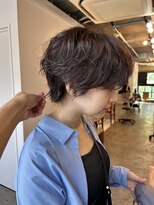 ヒュージ 表参道(huge)&nbsp;ニュアンスパーマ/レイヤーカット/ショートボブ/大人かわいい