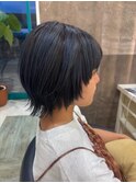 ショートレイヤーボブ