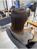 美髪_髪質改善_アッシュブラウン
