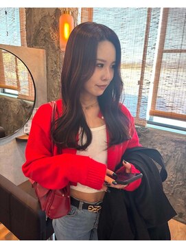 互感 小松店 王道韓国風ロング × ゆる巻きウェーブ