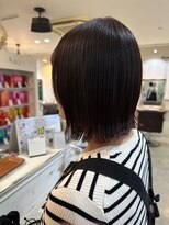 エトワール(Etoile HAIR SALON)&nbsp;アゴ下パツボブ12.12黒髪