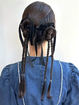 タイトアレンジ/アップスタイル/MIYU