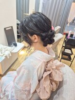 リノ(Lino)&nbsp;浴衣ヘアアレンジ