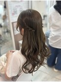 ねじりハーフツイン