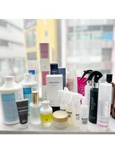 ブリーチカラー.縮毛矯正.髪質改善トリートメント.ホームケアや薬剤などこだわりを持って取り揃えてます☆
