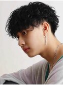 MEN’S/ニュアンスパーマ/ニュアンスウルフ/京都