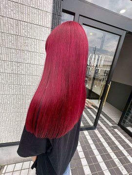 アース 星ヶ丘店(HAIR & MAKE EARTH) ツヤと透明感を両立した韓国風カラー