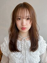 マッシュ チャヤマチ(MASHU chayamachi)&nbsp;柔らか透明感/ブリーチなし/オリーブブラウン/大阪梅田