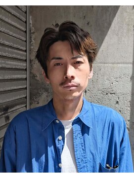 ハイプ マン 藤沢(HYPE MAN) メンズカット/センターパート/フェザーパーマ/メンズパーマ
