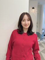 ローネス 銀座(LONESS)&nbsp;20代30代40代大人可愛い　レイヤーカット　グレージュ