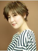 別宮聖一　パーマでスタイリングが簡単な大人ショート