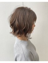 トリート 西船橋店(TREAT)&nbsp;切りっぱなしボブ×ラフウェーブ _西船橋/西船橋駅