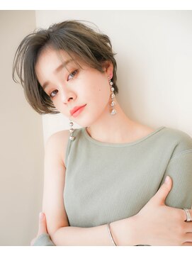 ボタン テンジン(VOTAN tenjin) 【votan 北村】オリーブベージュ×ショート☆