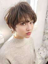 ロンドプロフィール 浦和(Lond profil)&nbsp;アッシュブラウンオフィスヘアネオウルフ外ハネボブ