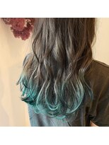 リジェールビューティガーデン(REJOUIR BEAUTY GARDEN)&nbsp;ブルーグリーン×グラデーション