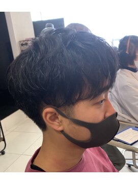 アジールヘア 池袋東口店(agir hair) 刈り上げマッシュショート