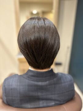ヘアサロンアンドヘアメイクディー(hair salon hair make D) 仙台D　ひし形丸み大人フォーマルショートマッシュstyle