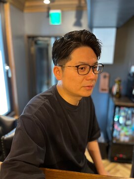 銀座 シノ 本店(shino) 【銀座理容室】7：3ビジネススタイル