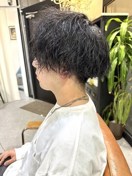 ロゼット バイ クレール(Rosette by Clair) ミディアムマッシュ×ツイストスパイラル