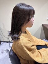 ゼン(Zen.) 艶感ブラウンベージュ/可愛い顔まわりカット/Zen.手塚