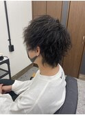 ツイストスパイラルパーマショートウルフ20代30代40代