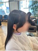 結んでも下ろしても可愛い顔まわり