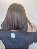 大人のアッシュグレージュ
