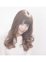 ルルディ バイ アフロディーテ銀座(luludi by APHRODITE)&nbsp;カール/セミディ/シアーカラー/姫カット/銀座