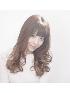 ルルディ バイ アフロディーテ銀座(luludi by APHRODITE) カール/セミディ/シアーカラー/姫カット/銀座