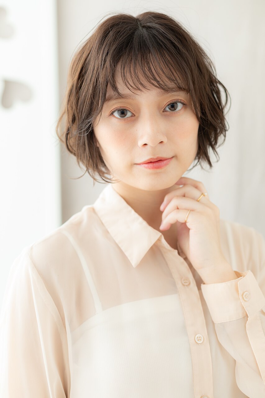 ゆるふわカールくせ毛風エアリーショートボブZ浦和20代30代40代 ゆるふわカールくせ毛風エアリーショートボブZ浦和20代30代40代